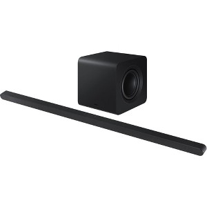Samsung 3.1.2 Ch Q-Series Ultra Slim Soundbar Wireless Subwoofer, Dolby Atmos and Q-Symphony Titan Black HW-S800D/ZA Refurbished - 1 of 4