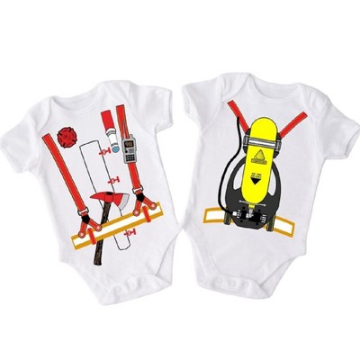 Firefighter Fireman Fire Department - Baby Boy Girl Clothes Infant Onesie® Funny GS1
