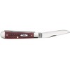 CASE XX WR Trapper Pocket Knife -  Old Red Bone Pocket Worn Corn Cob Jig Handle - 4 of 4