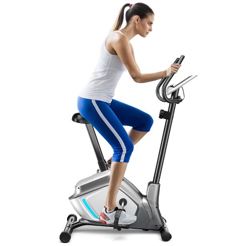 Exercise Bike with 30lbs Steel Flywheel - Costway