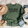Simply Sage Market Women's Graphic Sweatshirt Feast Mode Activated - 2 of 2