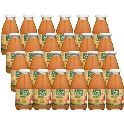 North Coast Organic Apple Juice  - Case of 24/10 fz