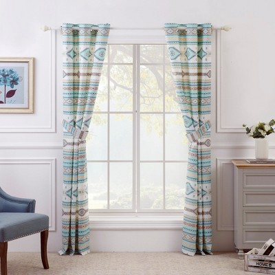 Greenland Home Fashions Phoenix 2010AWP Window Panel Pair