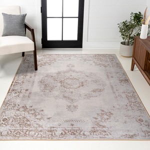JONATHAN Y Rosalia Cottage Medallion Area Rug - 1 of 4