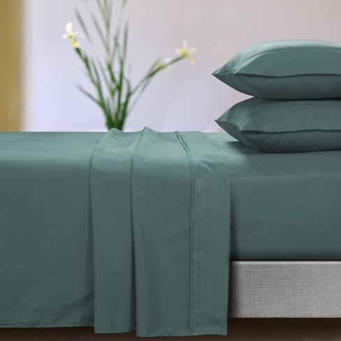 Tribeca Living Extra Deep Pocket Microfiber Solid Sheet Set - image 1 of 3