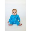 City Threads USA-Made Organic Cotton Super-Soft Footless Zip Footie - 3 of 4