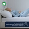 Delara Organic Cotton Waterproof Mattress Protector, GOTS Certified, Soft Cooling Noiseless Breathable Cover, Fits 20 Inch Deep Pocket - 2 of 4