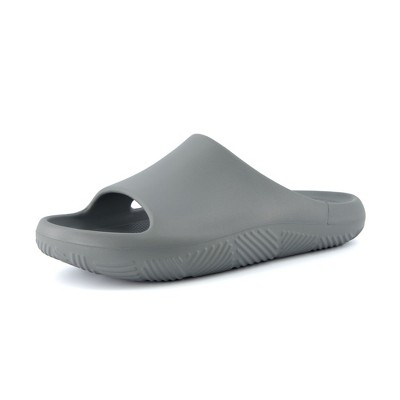 CUSHIONAIRE Men's Galaxy pool slides with +Comfort