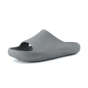 CUSHIONAIRE Men's Galaxy pool slides with +Comfort - 1 of 4
