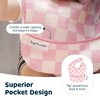 Tiny Twinkle Mess-Proof and Waterproof Baby Food Bib for Boys or Girls, Machine Washable and BPA-Free w/Adjustable Closure - 2 of 4
