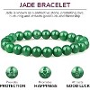 8mm Beaded Bracelets Natural Gemstones Crystal Bracelets - Elastic Adjustable Size - 3 of 4