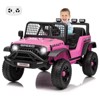 Nasitip Kids Electric Ride On Truck with Remote Control Ride On Toy for Toddler Boys & Girls Bluetooth Music Player LED Lights - 4 of 4