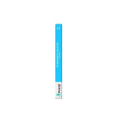 PIXIO Light Blue 21107 Magnetic Blocks 16PC