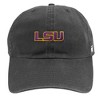 LSU Dad Cap Adult Dad Cap Charcoal OS - 2 of 4