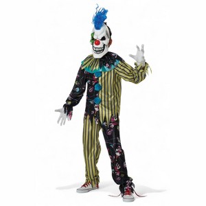 California Costumes Sinister Skull Clown Child Costume - 1 of 4