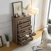 XIYUYEU 6 Drawers Dresser for Bedroom with Easy Pull Handle,Modern Storage Chest of Drawers for Bedroom - 2 of 4