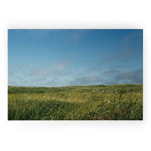 Hannah Kemp Grassy Field Welcome Mat - Deny Designs - 1 of 3