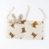 Anna-Kaci Stroller Organizer Bag with Teddy Bear Embroidery and Multi-Pocket Design 7x15in - Beige - 2 of 4