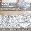 Coucheta Washable Runner Rug Non-Slip, Stain Resistant Soft Kitchen Bath Mat, Indoor Carpet for Hallway Bedroom Entryway, Multi-Color & Size - 4 of 4