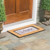 Evergreen Wood Grain Welcome Sassafras Indoor Outdoor Switch Doormat 1'10"x10" Multicolored - 2 of 4