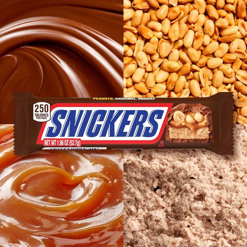 Snickers Full Size Chocolate Candy Bar - 1.86oz, 5 of 13