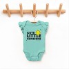 The Juniper Shop SmileyWorld Cute Little Sunshine Flutter Sleeve Bodysuit - 2 of 4
