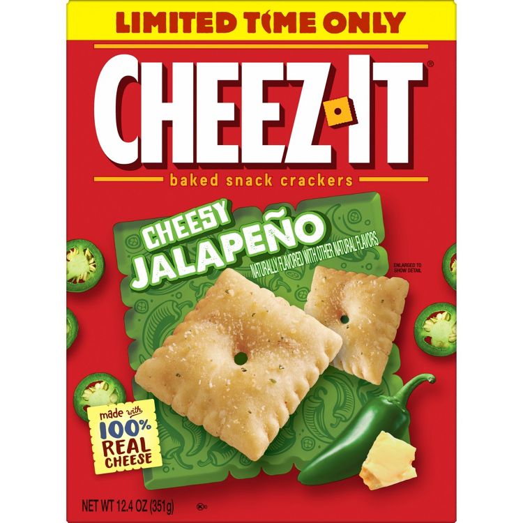 Cheez-It Cheesy Jalapeno - 12.4oz, 5 of 6
