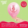 Treasures Gifted Strawberry Shortcake Balloons - 12in Latex Party Balloons - Strawberry Shortcake Birthday Party Decorations - 3 of 4