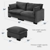 Best Choice Products 82in Modular Sectional Pillowtop Sofa w/ Ottoman & Storage - 2 of 4