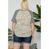 Women's Short Sleeve Plus Top - ADORA - 2 of 2
