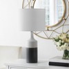 Enri Table Lamp - 25.5 Inch Height - TBL4391 - Grey/White - Safavieh - 2 of 3