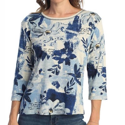 Women's Karolina Cotton Top - Plus - Jess & Jane 3X