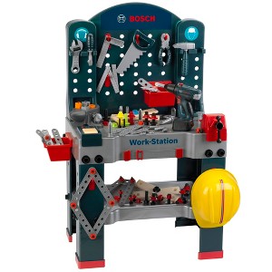 Klein Theo Bosch Workstation Workbench Premium Toys for Kids Ages 3 Years & Up - 1 of 4