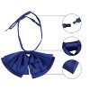Allegra K Women's Pre-Tied Solid Adjustable Casual Uniform Bowknot Bowties - 4 of 4
