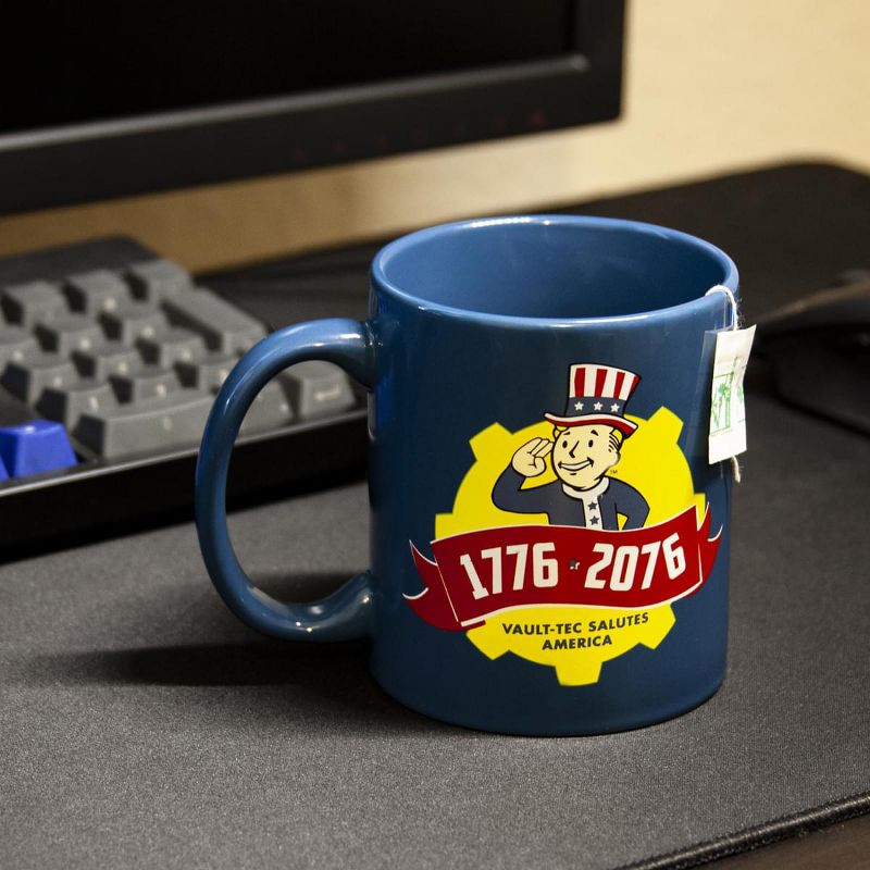 Just Funky Fallout Collectibles | Fallout 76 Tricentennial Ceramic Coffee Mug | 11 oz, 4 of 7