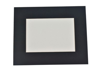 5x7 Mat for 8x10 Frame - Precut Mat Board Acid-Free Textured White 5x7 Photo Matte Made to Fit A 8x10 Picture Frame