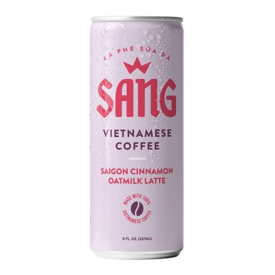SANG Saigon Cinnamon Oatmilk Latte - 8oz
