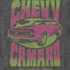 Men's General Motors Retro Pink and Green Chevy Camaro T-Shirt - 2 of 4