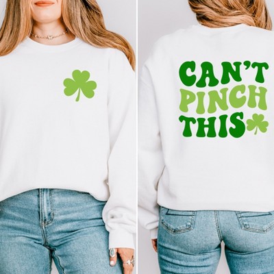 Simply Sage Market Women's Graphic Sweatshirt Can't Pinch This Front and Back
