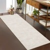 Washable Modern Solid Living Room Rugs, Abstract Indoor Contemporary Floor Carpet for Bedroom Dining Room - 4 of 4