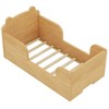 CAVINAS Bear Shape Toddler Bed for Ages 3-6,Modern Floor Bed Frame with Rounded Corners,Toddler Bed for Bedroom - 4 of 4