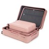 KTMBDW  Luggage 3 Piece Set Suitcase Spinner Hardshell Lightweight Durable with Combination Lock, Carry on Suitcase - 20"/24"/28" - 3 of 4