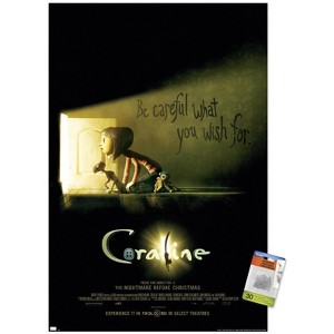 Trends International Coraline - Be Careful One Sheet Unframed Wall Poster Prints - 1 of 4