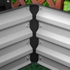 Resenkos Patio Planting Bed, Raised Garden Bed,2-Piece Raised Garden Bed with Legs, Self-Watering Planter Box Raised Bed, - 4 of 4