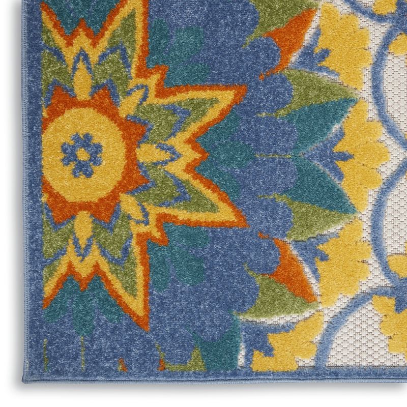 Nourison Aloha Transitional Floral Outdoor Area Rug, 5 of 11