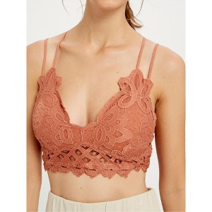 Women's Scalloped Latice Bralette - WISHLIST - 1 of 1