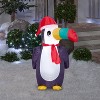 Gemmy Christmas Airblown Inflatable Toucan, 3.5 ft Tall, Multicolored - 2 of 3