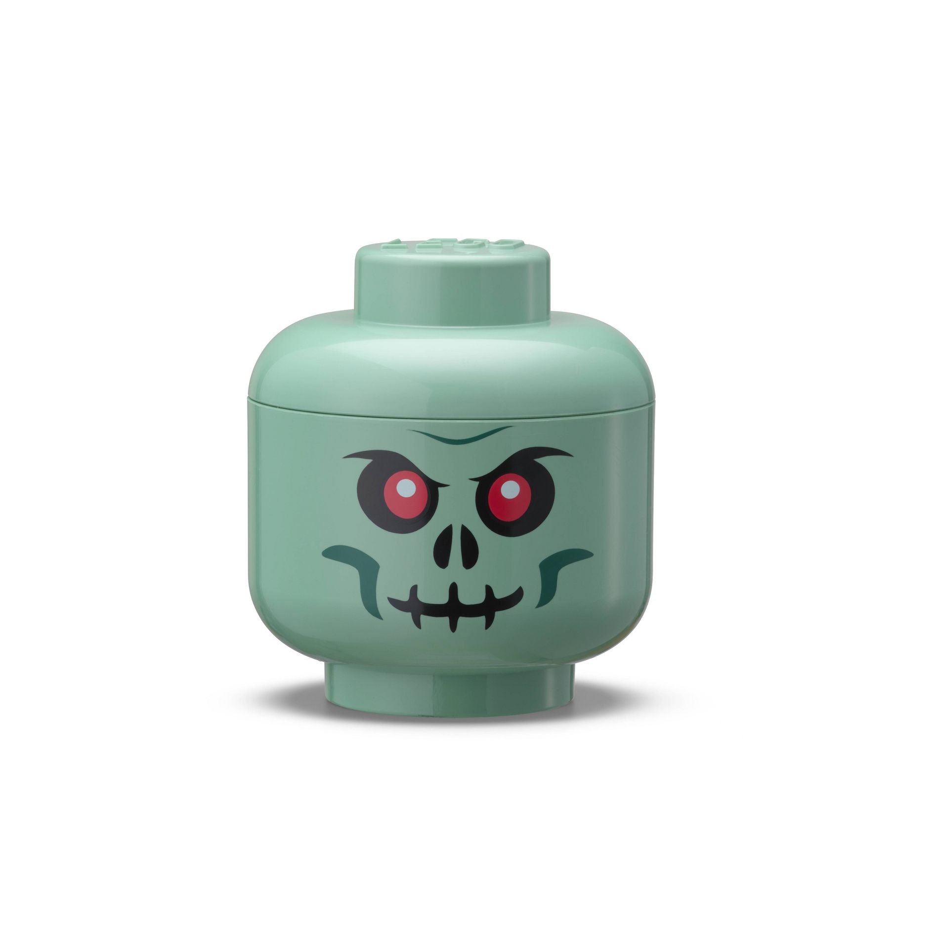 LEGO Mini Storage Head Green Skeleton
