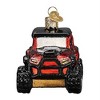 Old World Christmas Blown Glass Ornament for Christmas Tree, Side by Side ATV - 3 of 4