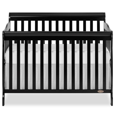 Dream On Me 4 In 1 Ashton Convertible Crib In Black